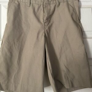 Dickies Tan Flat Front Shorts